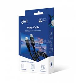 3MK Hyper Cable 4k60Hz 1m 100W C to C kábel 3MK464550 small