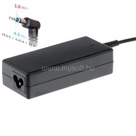 AKYGA Tápegység AK-ND-69 19.5V / 2.31A 45W 4.5 x 3.0 mm + pin AK-ND-69 small