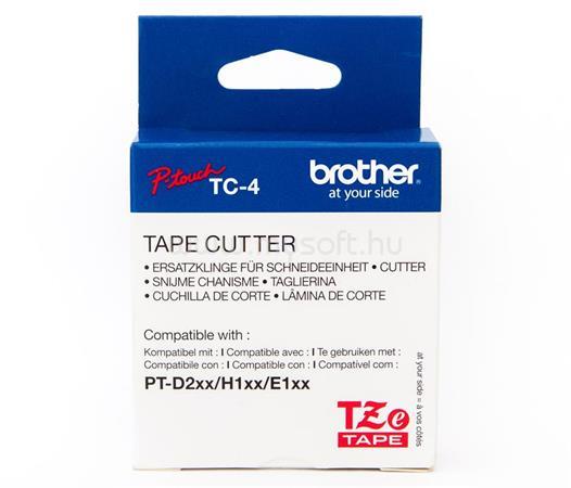 BROTHER Vágókés, TC4, "PT" típusú feliratozógépekhez és etikett nyomtatókhoz