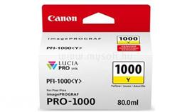 CANON Patron PFI-1000Y Sárga (80ml) CF0549C001AA small