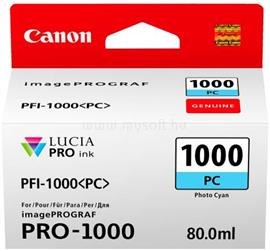 CANON Patron PFI-1000PC Fotó Cián (80ml) CF0550C001AA small