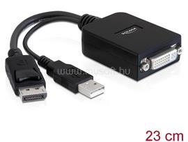 DELOCK Aktív Displayport 1.1 - DVI-I Adapter DL61855 small