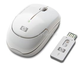 HP White Wireless Laser Mini Mouse KM407AA small