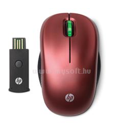 HP Wireless Red Optical Mouse WE788AA small