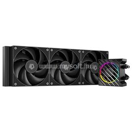 ID-COOLING DASHFLOW 360 XT LITE CPU vízhűtés (25dB; max. 132,94 m3/h; 3x12cm, fekete) [BEMUTATÓ DARAB] DASHFLOW_360_XT_LITE_B01 small