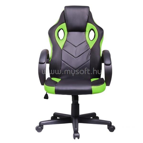 IRIS GCH205BE Gamer szék (fekete/zöld)