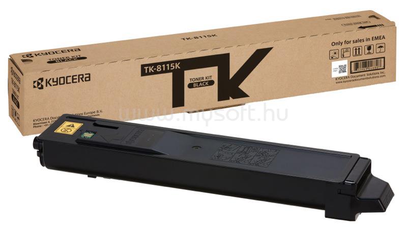 KYOCERA TK-8115K Festékkazetta (Fekete)