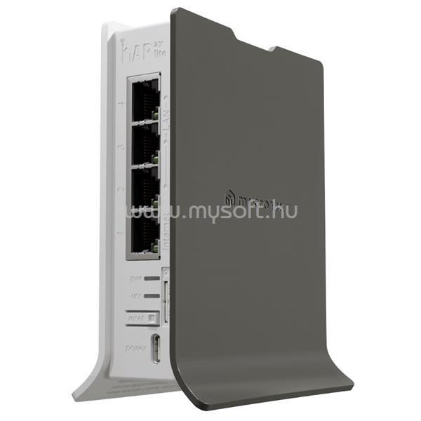 MIKROTIK hAP ax lite LTE6 L41G-2AXD&FG621-EA 4xGbE LAN 2,4GHz 802.11ax Wi-Fi 6 vezeték nélküli 4G LTE router [HASZNÁLT]