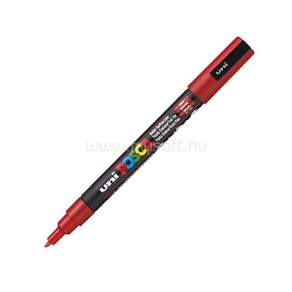 UNI POSCA Marker Pen PC-3M Fine - Red