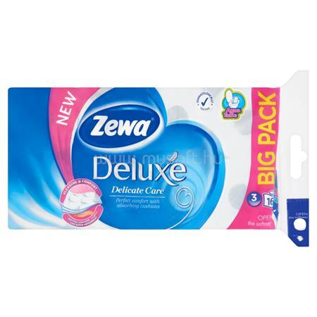 ZEWA Toalettpapír, 3 rétegű, 16 tekercses, "Deluxe, fehér