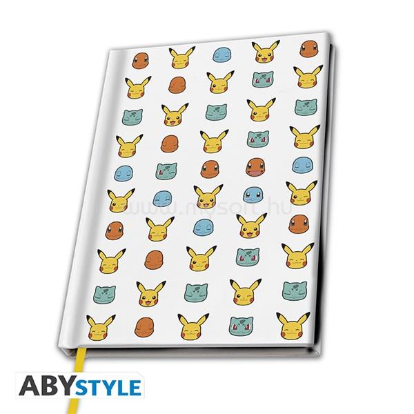 ABYSSE CORP Pokémon "Starters" A5 jegyzetfüzet