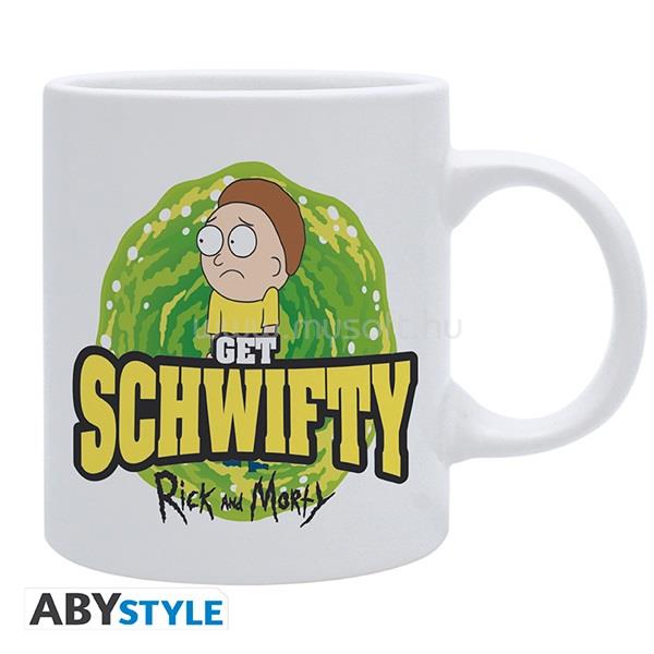 ABYSSE CORP Rick & Morty "Get Schwifty" bögre