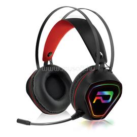 ADVANCE GTA 230 vezetékes headset (Multiplatform, 1,9m kábel, RGB, fekete) MIC-GTA230 small