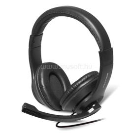 ADVANCE HEADPHONICS PRO vezetékes headset (3,5mm Jack, fekete) MIC-S799 small