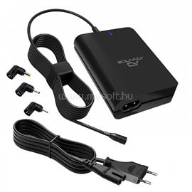 ADVANCE Universal Charger for ASUS Laptops notebook töltő (90W, 4 csatlakozó, automata feszültség érzékelés, fekete) CHG-090AS small