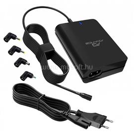 ADVANCE Universal Charger for HP Laptops notebook töltő (90W, 5 csatlakozó, automata feszültség érzékelés, fekete) CHG-090HP small