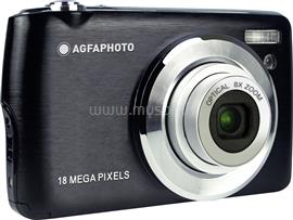 AGFAPHOTO Kompakt fekete fényképezőgép -18 MP-8x Optikai zoom-Lítium akkumulátor +16gb SD kártya + táska DC8200BK small