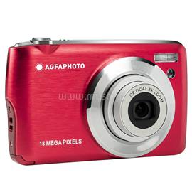 AGFAPHOTO Kompakt piros fényképezőgép -18 MP-8x Optikai zoom-Lítium akkumulátor +16gb SD kártya + táska DC8200RD small
