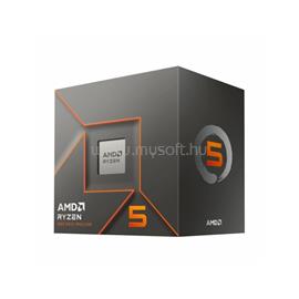 AMD RYZEN 5 8400F (6 Cores, 16MB Cache, 4.2 up to 4.7GHz, AM5) Dobozos, hűtés nélkül, nincs VGA 100-100001591BOX small