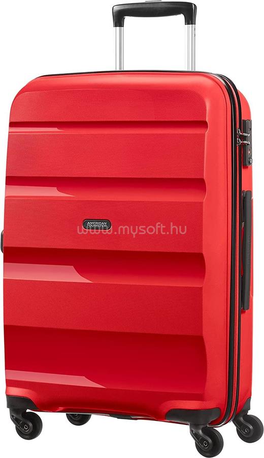 AMERICAN TOURISTER Bon Air Spinner keményfedeles közepes méretű  bőrönd 66cm (piros)