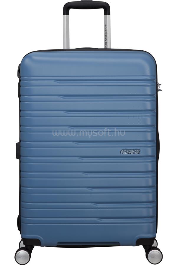 AMERICAN TOURISTER Flashline Spinner 4 kerekes közepes méretű bőrönd 67cm (Korona kék)