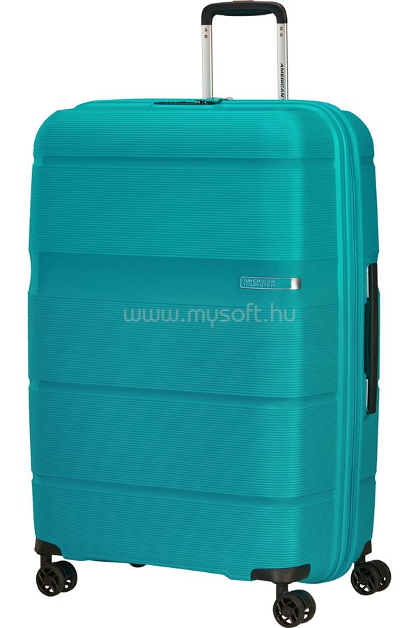 AMERICAN TOURISTER LINEX SPINNER TSA nagy méretű bőrönd 76/28 cm (óceánkék)