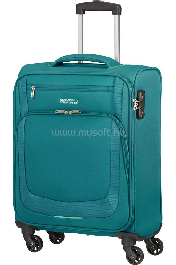 AMERICAN TOURISTER Summer Session Spinner 4 kerekes kabinbőrönd 55cm (Zöldeskék)