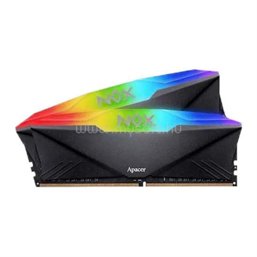 APACER DIMM memória 2X8GB DDR4 3200MHz CL16 NOX RGB AURA2