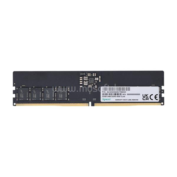 APACER DIMM memória 32GB DDR5 4800MHz, CL40