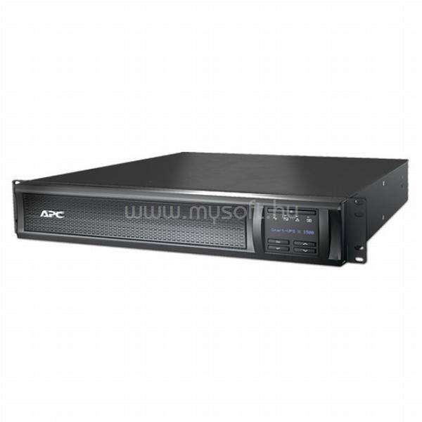 APC Smart-UPS X 1500VA Rack/Tower LCD 230V szünetmentes tápegység hálózati kártyával