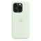 APPLE MagSafe-rögzítésű iPhone 15 Pro szilikontok (világos menta) MWNL3ZM/A small