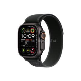 APPLE Watch Ultra 2 GPS + Cellular (49mm) fekete titánium tok, fekete terep pánt (M/L) MX4V3CM/A small