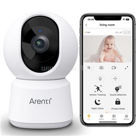 ARENTI P2Q IP wifi PT dómkamera (4MP, 3,6mm, beltéri, IR10m, microSD, mikrofon, hangszóró) ARENTI_P2Q small