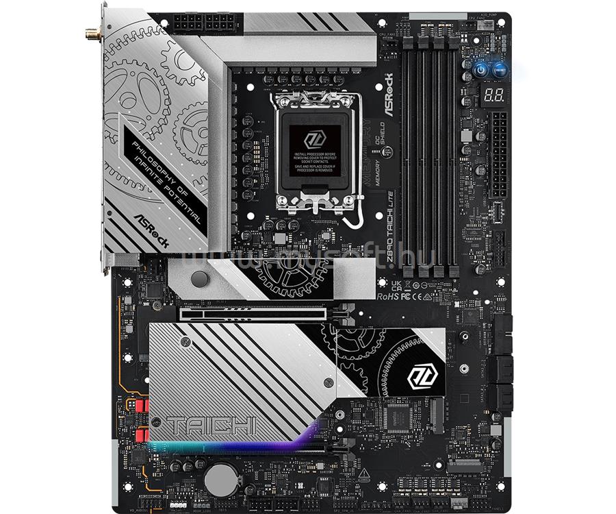 ASROCK alaplap Z890 TAICHI LITE (LGA1851, ATX)