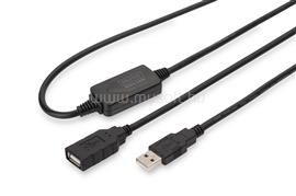 ASSMANN Digitus DA-73100-1 USB kábel 10 M USB 2.0 USB A Fekete DA-73100-1 small