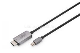 ASSMANN Digitus DB-340109-010-S video átalakító kábel Mini DisplayPort HDMI Fekete 1m DB-340109-010-S small