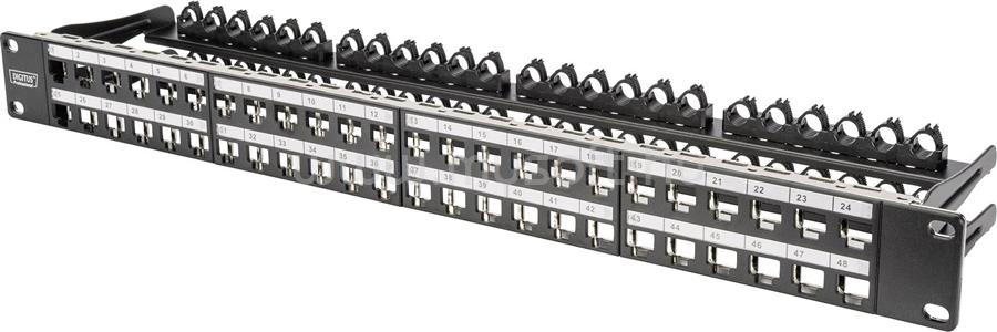 ASSMANN DIGITUS MOD PATCH PANEL 48 PORT HIGH DENSITY SHIELDED