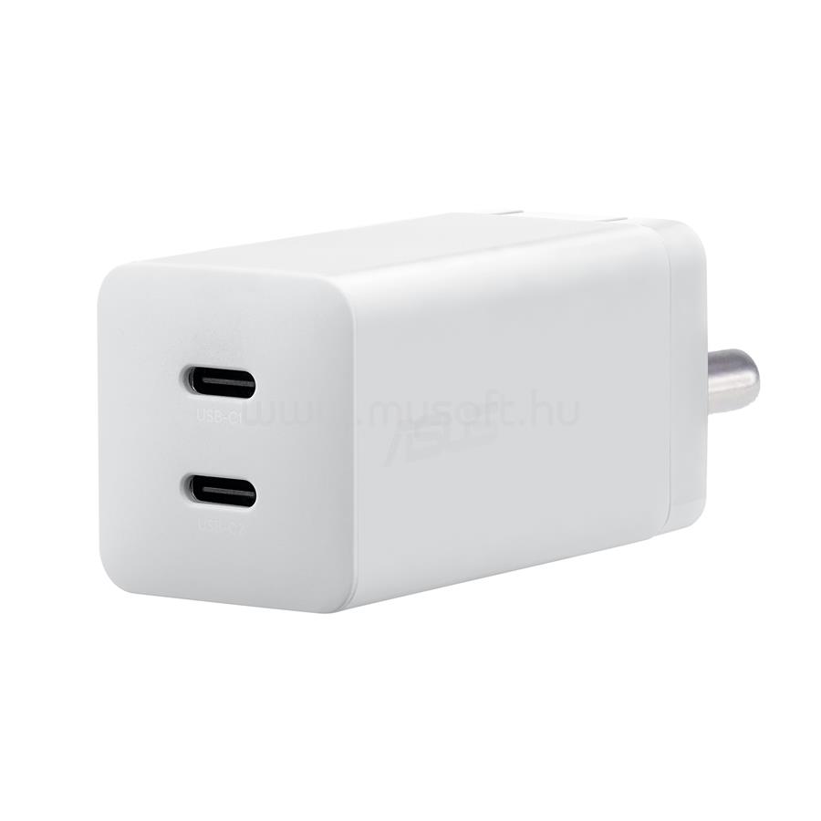 ASUS AC65-05 USB C-s hálózati töltő (fehér)