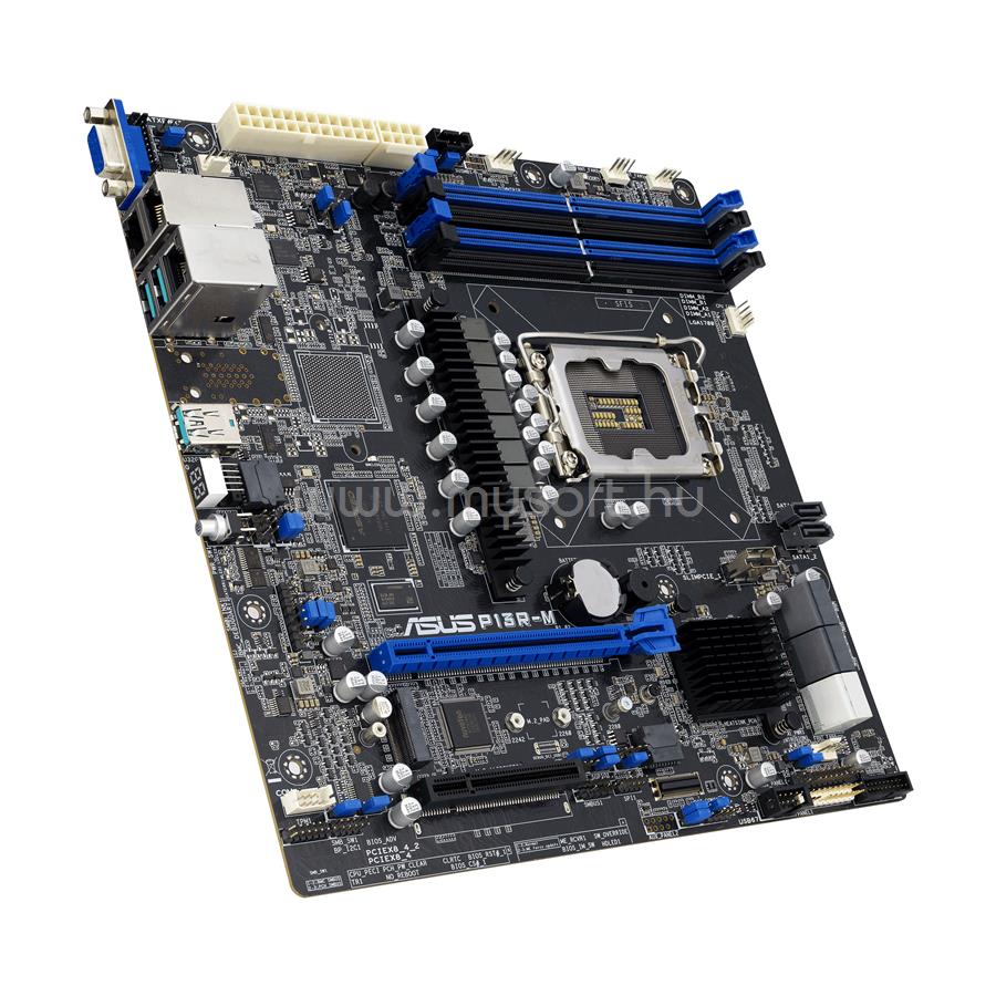 ASUS szerver alaplap P13R-M Xeon E-24xx (LGA1700, mATX)