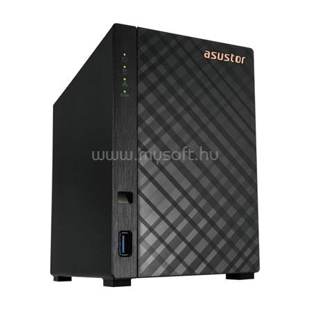 ASUSTOR NAS 2 fiókos DRIVESTOR 2 Lite AS1102TL 4x1,7GHz, 1GB DDR4, 1x1GbE, 1xUSB3.2, 1xUSB2.0