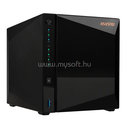 ASUSTOR NAS 4 fiókos DRIVESTOR 4 Pro AS3304T 4x1,4GHz, 2GB DDR4, 1x2.5GbE, 3xUSB3.2