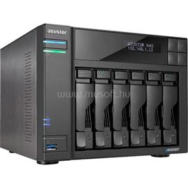 ASUSTOR NAS 6 fiókos LOCKERSTOR 6 Gen2 AS6706T 4x2,0GHz, 8GB DDR4, 2x2.5GbE, 2xUSB3.2, 1xHDMI AS6706T small