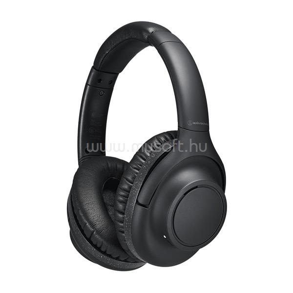 AUDIO-TECHNICA ATH-S300BTBK vezeték nélküli ANC Bluetooth fejhallgató (fekete)