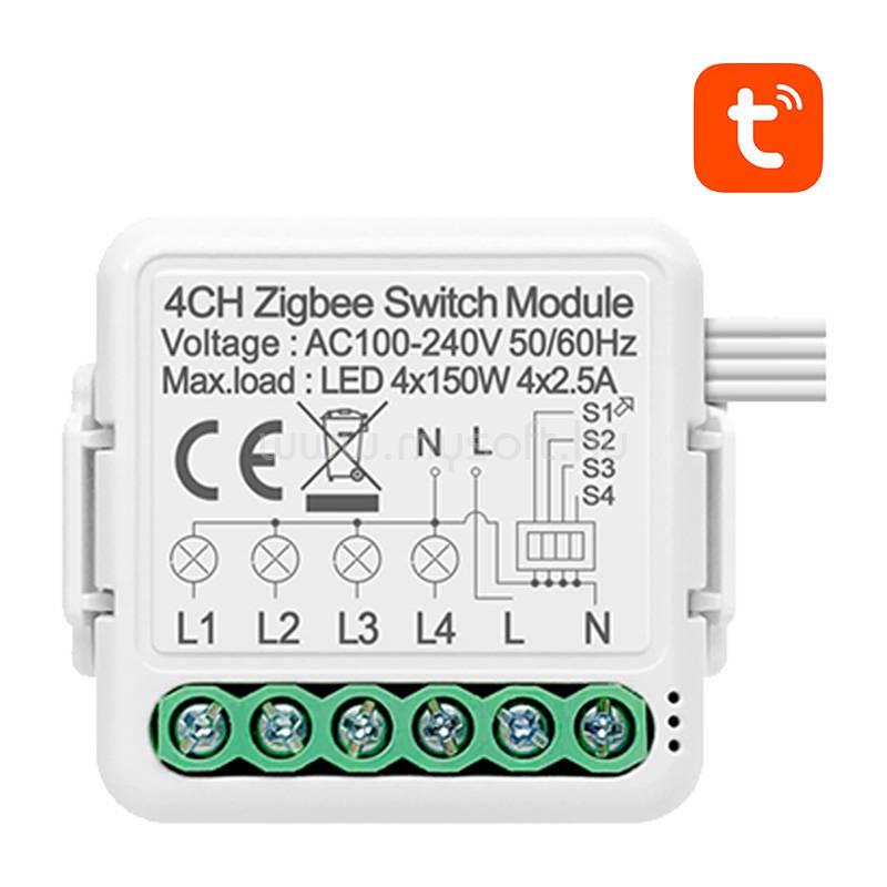 AVATTO N-ZWSM01-4 Switch Module 4 gang okos kapcsolómodul