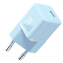 BASEUS CCGN050103 Mini GaN5 20W kék hálózati töltő adapter CCGN050103 small