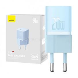 BASEUS CCGN050103 Mini GaN5 20W kék hálózati töltő adapter CCGN050103 small