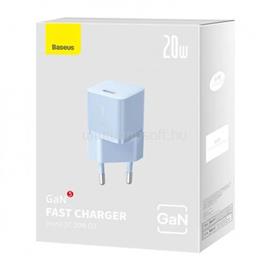 BASEUS CCGN050103 Mini GaN5 20W kék hálózati töltő adapter CCGN050103 small