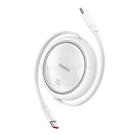 BASEUS Free2Draw USB-C - USB-C kábel, PD, 100 W, 1 m (fehér) P10364500211-00 small