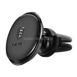 BASEUS műszerfalra rögzíthető mágneses fekete autós telefontartó C40141201113-00 small