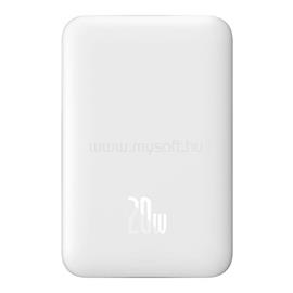 BASEUS PPCX070002 Magnetic Mini 10000mAh fehér powerbank PPCX070002 small